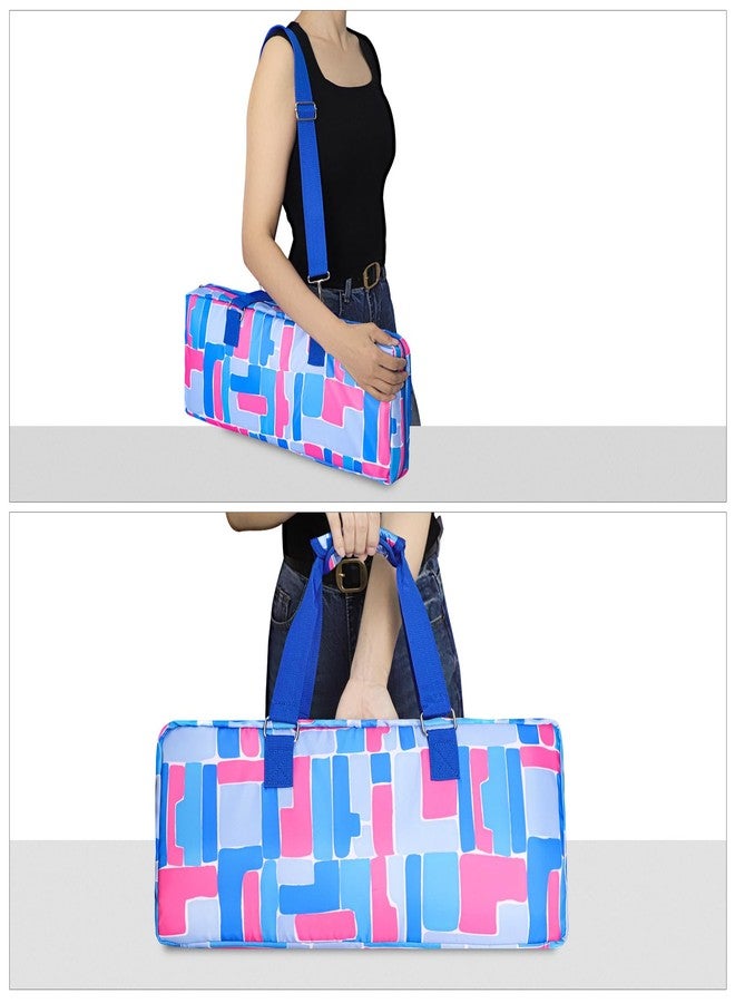 Jongyance Empty Mahjong Rack Bag(Blue) for Racks and Mats, Storage Bag Fits Most Types of Racks, Mahjong Accessory - Image 3
